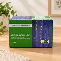 3x1 Yeşil Kutulu Sarmaşık Perde LED