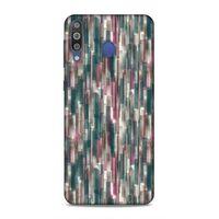 Samsung Galaxy M30 Uyumlu Kılıf Utopia (14) Lansman Kılıf Beyaz Gri