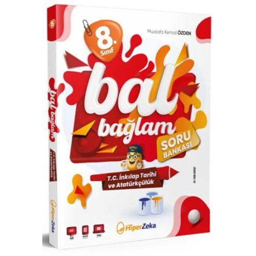 8. Sınıf Bal Bağlam T.C. İnkılap Tarihi Soru Bankası Hiper Zeka Yayınları
