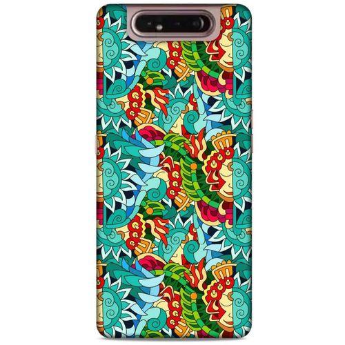 Samsung Galaxy A80 Kılıf Japonya (12) Koruyucu Silikon Karışık Renkli