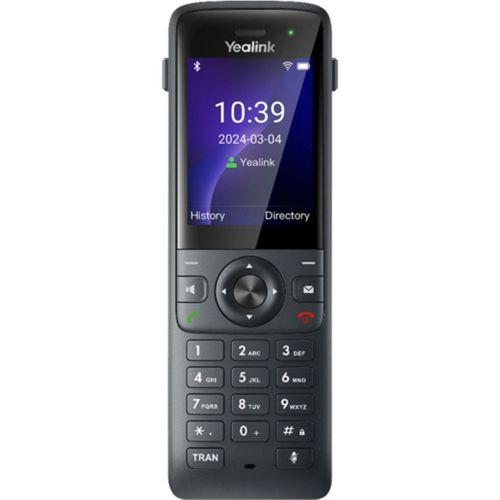 YEALINK AX83H, WiFi, Dect, Kablosuz IP TELEFON, Siyah, 2.4’’ Renkli Ekran, Bluetooth, 9 Saat Konuşma, 200 Saat Bekleme