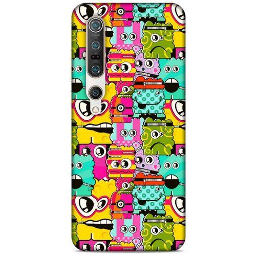 Graffitix (39) Desenli Silikon Kapak Xiaomi Mi 10 Pro Kılıf