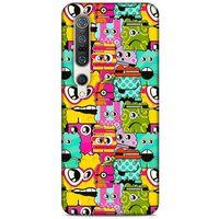 Graffitix (39) Desenli Silikon Kapak Xiaomi Mi 10 Pro Kılıf