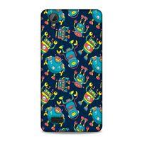 Retro (9) Desen Kılıf Renkli Vestel Venüs V5 Kılıf