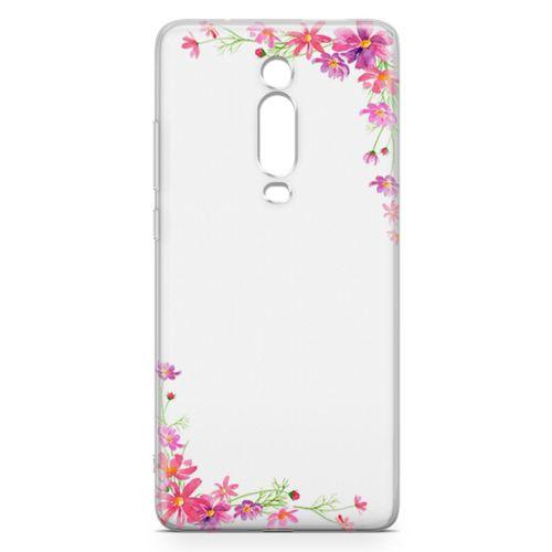 Xiaomi Redmi K20 Pro Premium Kılıf Akdeniz Çiçekleri Arka Kapak Koruma Desenli Full Koruyucu