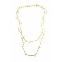 Çubuk Kolye - 90cm - Altın