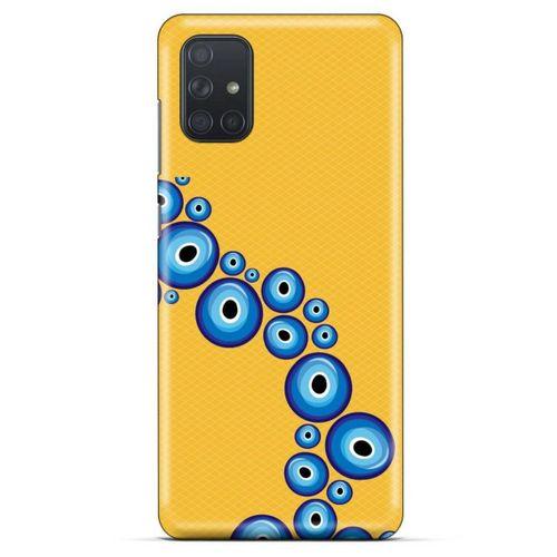 Nazarium (14) Desenli Silikon Kapak Samsung Galaxy M51 Kılıf