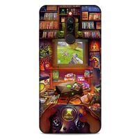 Retro (47) Desen Crystal Flex Kılıf Renkli Xiaomi Redmi 8 Kılıf