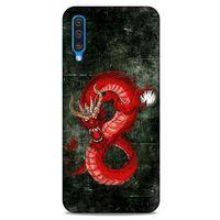 Samsung Galaxy A30s Kılıf Dragons (23) Ultra Koruma Kılıfı Tatoo Kırmızı Ejderha