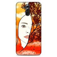 Lopard Huawei Mate 20 Lite Uyumlu Kılıf Manipülasyon ☻ (48) Bumper Kılıf Desenli