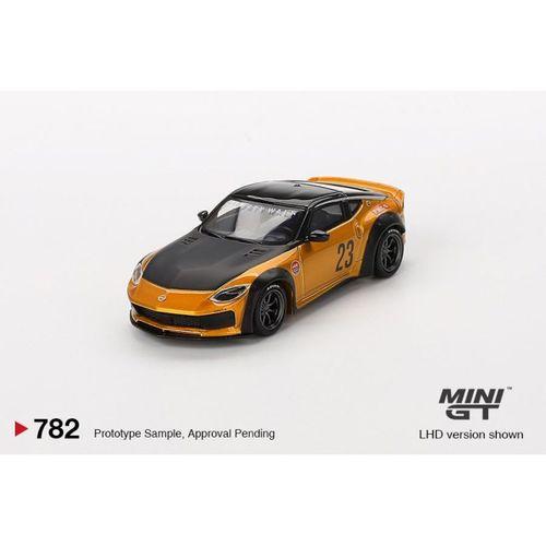 Mini GT Nissan Z LB NATION WORKS LB Gold 782 BL