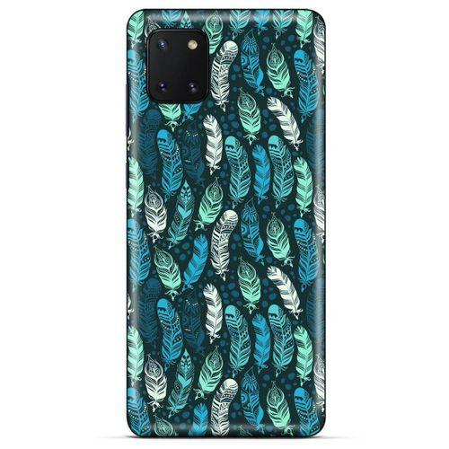 Huawei Y5P Kılıf Desenli Özel Seri Tüyler (46) Core Armor Kılıf