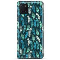 Huawei Y5P Kılıf Desenli Özel Seri Tüyler (46) Core Armor Kılıf