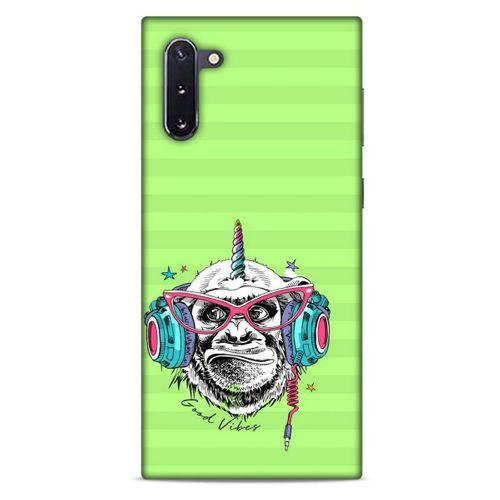 Animax DJ Maymun Samsung Galaxy Note 10 Kılıf Desenli Silikon