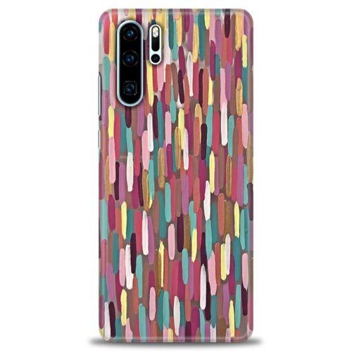 Huawei P30 Pro Kılıf HD Baskılı Kılıf - Renk Renk + Tam Ekran Koruyucu