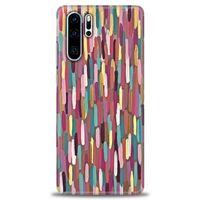 Huawei P30 Pro Kılıf HD Baskılı Kılıf - Renk Renk + Tam Ekran Koruyucu