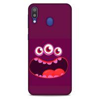 Emojix (97) Samsung Galaxy M20 Kılıf Silikon Kapak Desenli