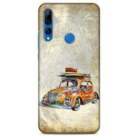 Retro (36) Desen Glitter Kılıf Renkli Huawei Y9 Prime 2019 Kılıf