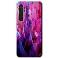 Potkal Hediye Fabrikası Xiaomi Mi Note 10 Lite Kılıf HD Desen Baskılı Arka Kapak - Abstraction Sharp