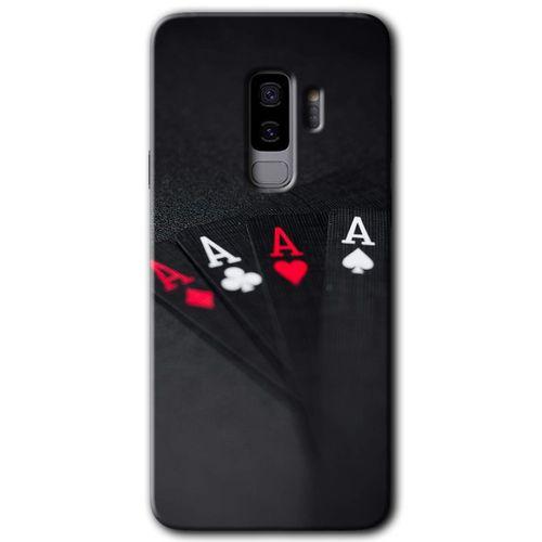 Samsung Galaxy S9 Plus HD Baskılı Kılıf + 9D Tam Ekran Koruyucu - Full As