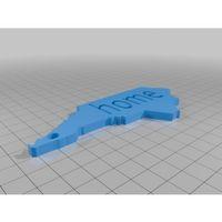 Ev Temalı Anahtarlık (Bu ürün Sadece Plastik parçadır - Almadan Önce Soru Sorabilirsiniz)