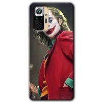 BeRa Aksesuar  Xiaomi Redmi Note 10 Pro Kılıf Baskılı Kapak - Reel Joker +Tam Kaplayan Mat Seramik