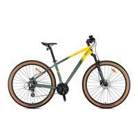 Kron XC 150 Hidrolik Fren 27.5 Jant Dağ Bisikleti Mat Yeşil-Sarı 38 cm