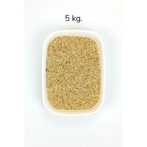 Muhabbet ve Tüm Egzotik Kuşlar İçin Doğal Taze Tane Sarı Darı - 5 kg