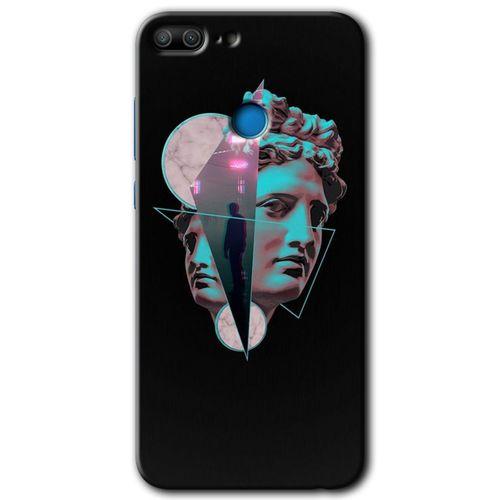 Honor 9 Lite Kılıf HD Desen Baskılı Arka Kapak - Heykel