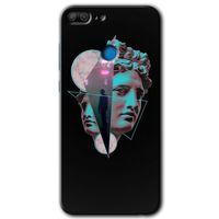 Honor 9 Lite Kılıf HD Desen Baskılı Arka Kapak - Heykel