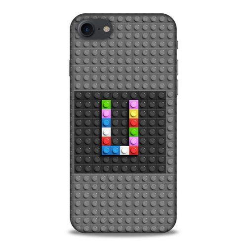 Lopard Apple Iphone 7 Uyumlu Kılıf BloX (33) Hybrid Kılıf U Harfi