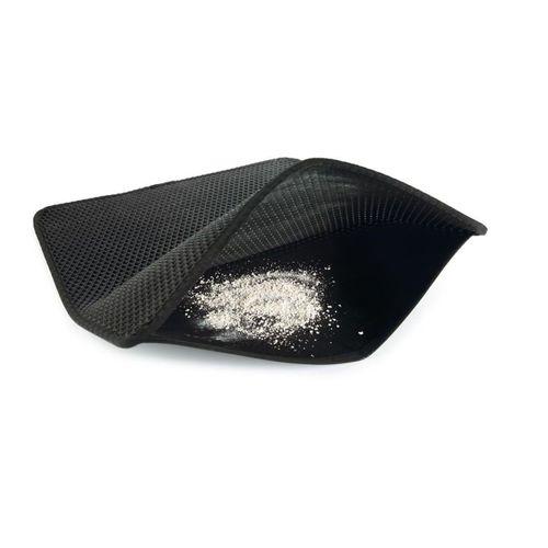 Beeztees Kedi Tuvaleti Paspası, İki Katmanlı, Siyah, 60x50cm