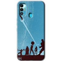 Tecno Spark 7T Kılıf HD Desen Baskılı Arka Kapak - Avengers Team + Kırılmaz Cam