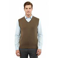 Erkek V Yaka Süveter Çelik Örgü Regular Kalıp 5200H BGL-ST04962