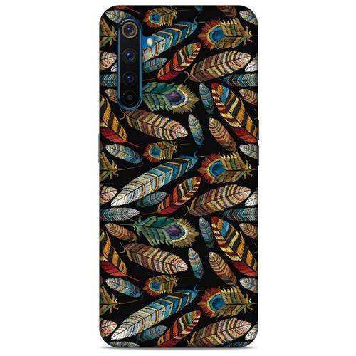 Oppo Realme 6 Pro Kılıf Desenli Özel Seri Tüyler (28) Arka Kapak