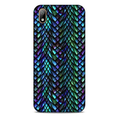 Huawei Y5 2019 Kılıf Dragons (1) Kılıfı Ejderha Pulları Rainbow