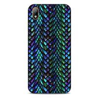 Huawei Y5 2019 Kılıf Dragons (1) Kılıfı Ejderha Pulları Rainbow