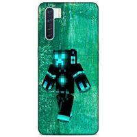 Lopard Oppo A91 Uyumlu Kılıf PiXel (45) Liquid Air Kılıf Tron