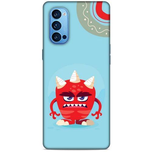 Emojix (31) Oppo Reno 4 Pro Kılıf Silikon Kapak Desenli