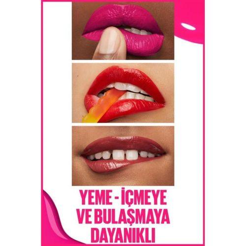 Maybelline New York Super Stay Vinyl Ink Uzun Süre Kalıcı Likit Parlak Ruj 160 Sultry