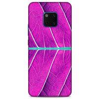 Lopard Huawei Mate 20 Pro Uyumlu Kılıf Bahar (30) Silicone Case Eflatun