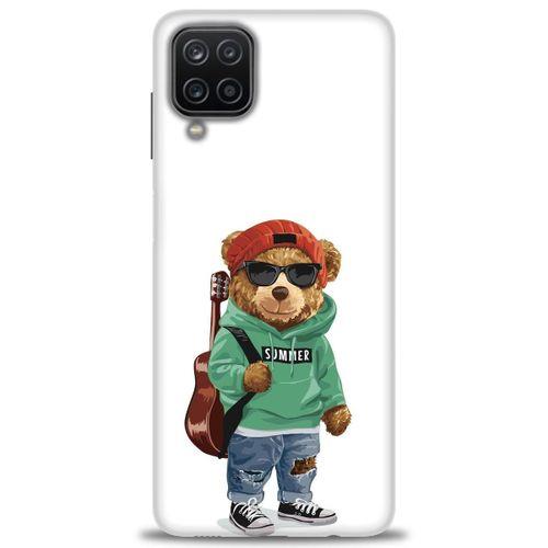 Samsung Galaxy M12 Kılıf HD Baskılı Kılıf - Teddy Bear + Tam Ekran Koruyucu