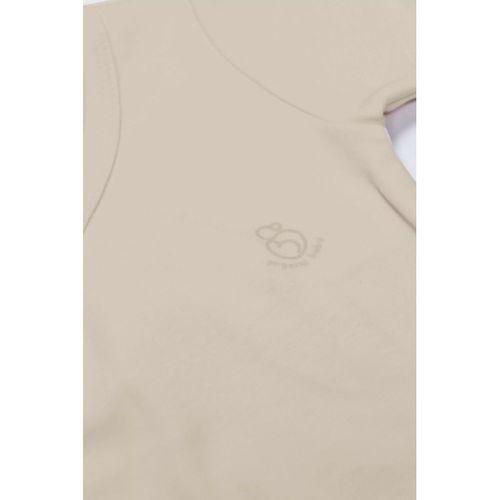 Bistyle Organik Natural Basic Style Kruvaze Uzun Kol Body Bs17102 Bej