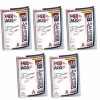 2026 Ocak Müfredatı MEB-AGS ŞAHESER 5 Adet 6-7-8-9-10 nolu KURUMSAL Çözümlü Deneme TG Paketi