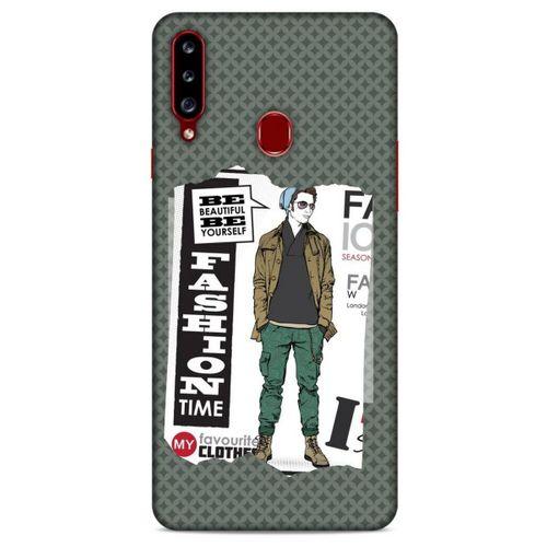 Sokak Modası 33 Samsung Galaxy A20s Kılıf Desenli Silikon