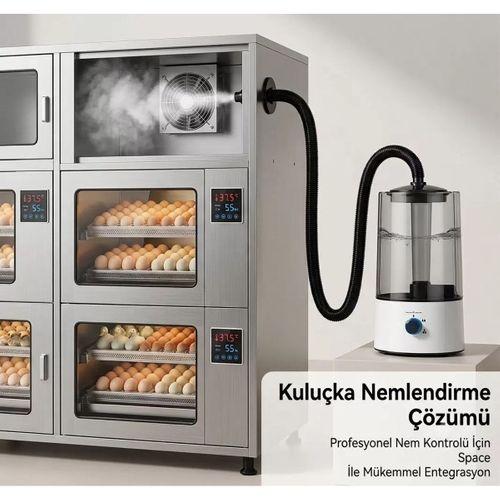 Kuluçka Makinesi Nem Cihazı 4 Litre Ultrasonik Nemlendirici Otomatik Nem Kontrol Sistemi Civciv Çıkım Makinesi İçin