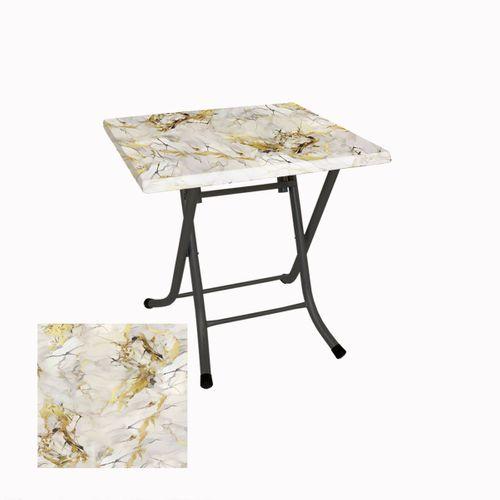 Dockers Klasik Katlanır Masa 80x80 cm - (Werzalit, Wermodin ve Allzalit Tabla) - Gold