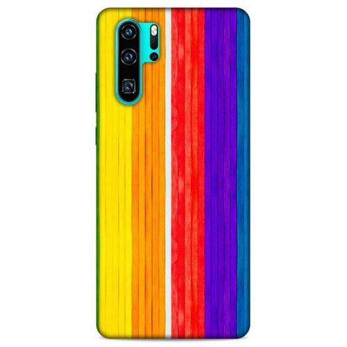 Lopard Huawei P30 Pro Uyumlu Kılıf Wood'X (29) Arka Koruma Kılıfı Baskılı