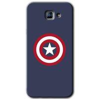 Potkal Hediye Fabrikası Samsung Galaxy A8 2016 Kılıf HD Desen Baskılı Arka Kapak - Captain!