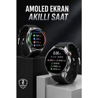 Akıllı Saat Bluetooth Bağlantılı Amoled Ekran Uyku Ve Sağlık Takibi
